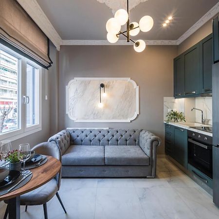 テッサロニキLuxliving Agiou Dimitriouアパートメント エクステリア 写真