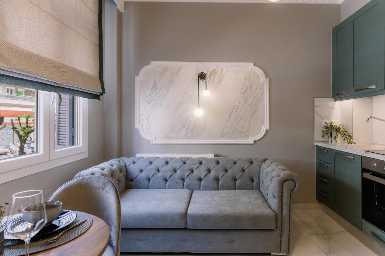 テッサロニキLuxliving Agiou Dimitriouアパートメント エクステリア 写真